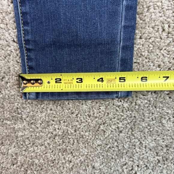 Universal Thread Jeans Women's 6 28R Mid Rise Skinny Stretch Denim Blue - Picture 8 of 10